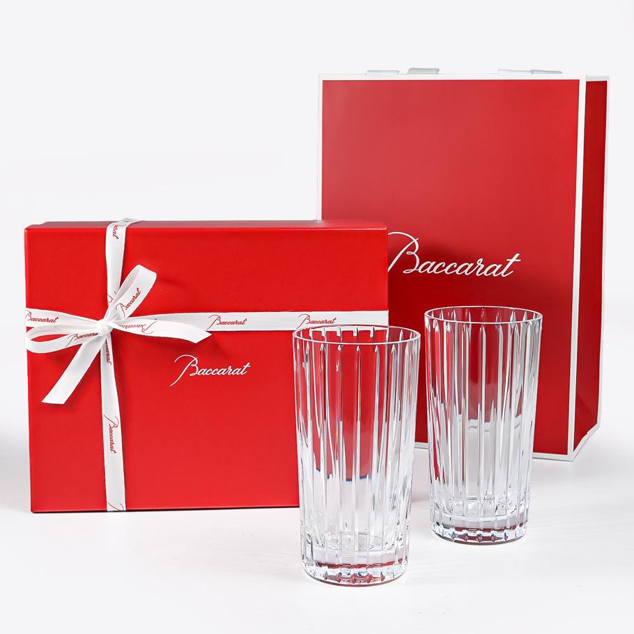 【名入れ可有料】バカラ Baccarat ギフトセット グラス ペア ハーモニー HARMONIE ハイボール タンブラー ロングドリンク 14cm 340cc 2810595 【熨斗対応】 洋食器 <br>【スペシャルラッピング660円(別売り)】