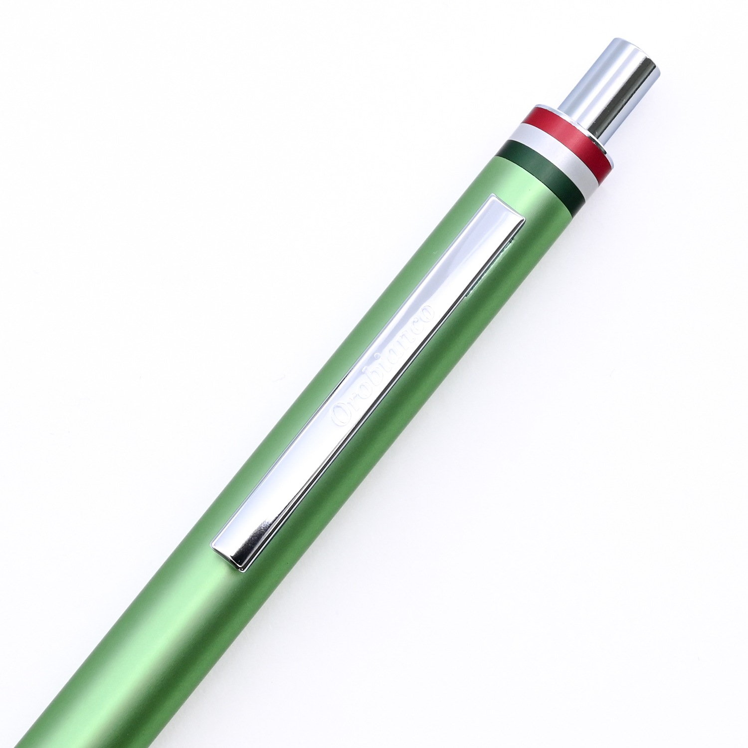 名入れ無料 純正ラッピング無料 オロビアンコ ボールペン フレッチャ ライトグリーン CT 1953405 HS 名入れギフト ボールペン 文房具【スペシャルラッピング660円(別売り)】