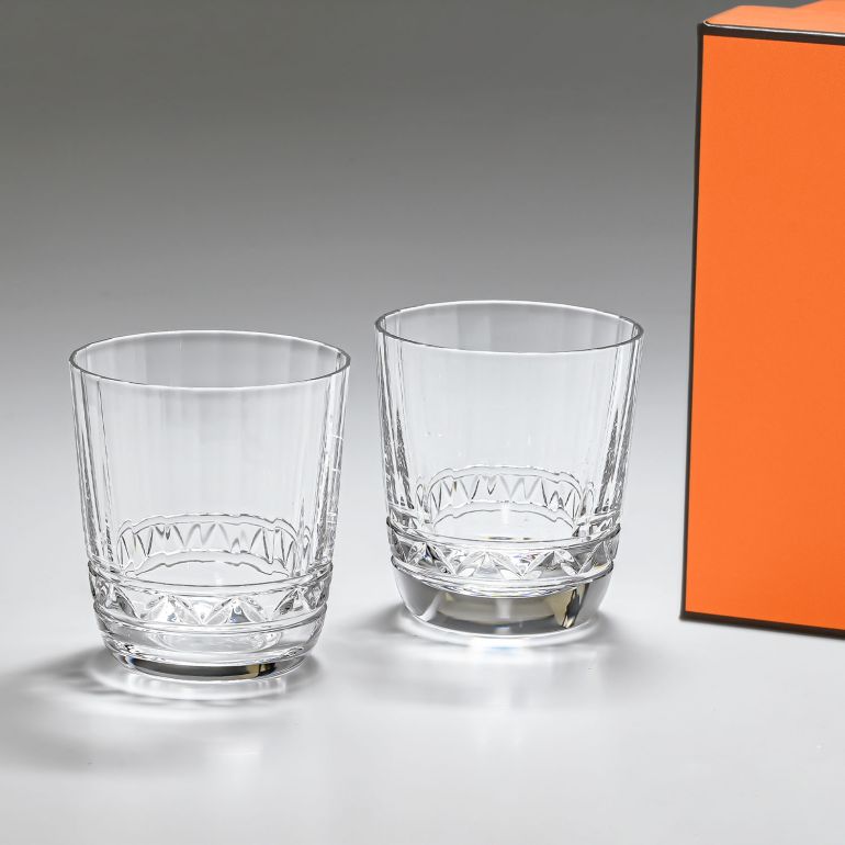 エルメス HERMES グラス 新品 タンブラー ペア ゴブレット グランデ