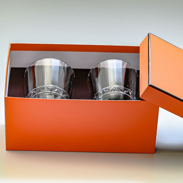 エルメス HERMES グラス 新品 タンブラー ペア ゴブレット グランデ