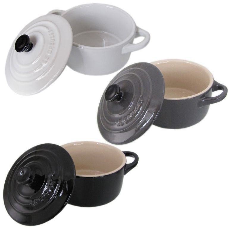 ルクルーゼ ル・クルーゼ ミニ ココット・ロンド 10cm ギフトセット ストーンウェアシリーズ Le Creuset 910050 3色セット 91016300173000 洋食器