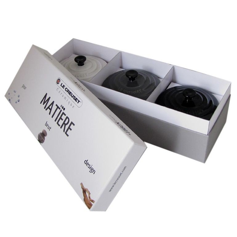 ルクルーゼ ル・クルーゼ ミニ ココット・ロンド 10cm ギフトセット ストーンウェアシリーズ Le Creuset 910050 3色セット 91016300173000 洋食器