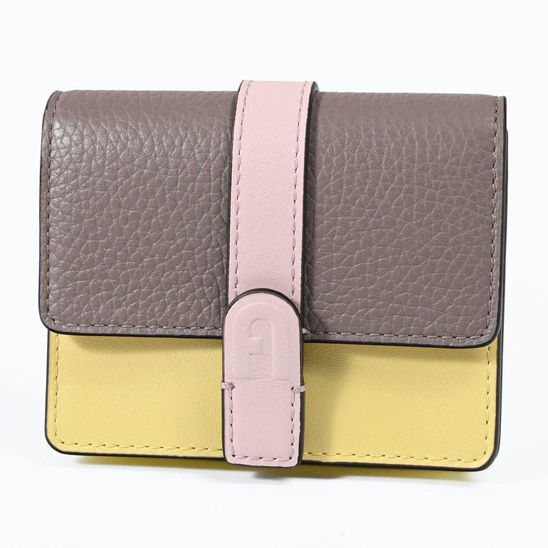 【名入れ可有料】フルラ FURLA カードケース 名刺入れ GRAZIA グラジア レディース グレー系 イエロー ピンクベージュ WP00499 BX1588 3781S【純正紙袋・リボン付き】【スペシャルラッピング660円(別売り)】