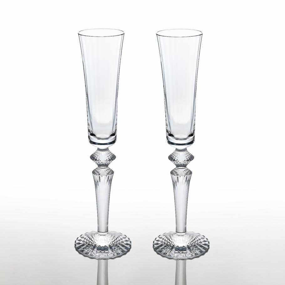 バカラ Baccarat ギフトセット グラス ペア ミルニュイ フルーティッシモ MILLE NUITS シャンパングラス 29.5cm 2810597 【熨斗対応】 洋食器 <br>【スペシャルラッピング1100円(別売り)】
