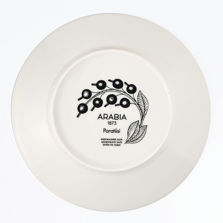 アラビア ARABIA プレート 16.5cm パラティッシ Paratiisi パープル 1005611 洋食器 北欧 雑貨 キッチン フィンランド 陶器<br>【スペシャルラッピング660円(別売り)】