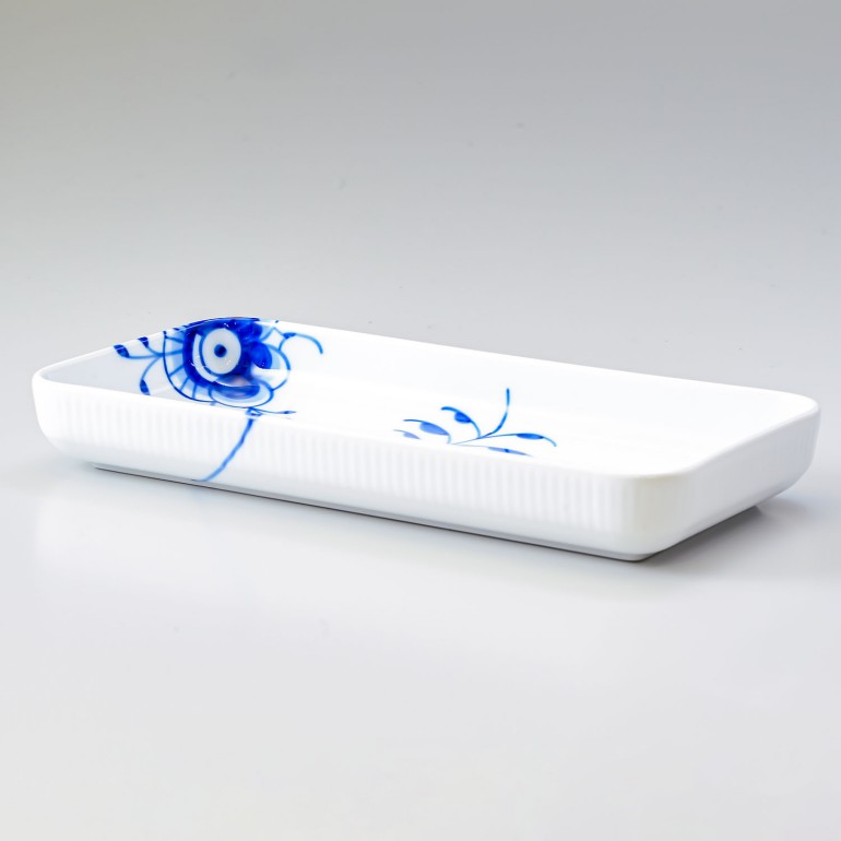 2個セット ロイヤルコペンハーゲン ブルーフルーテッド メガ トレイ スクエアプレート 24cm×12cm 2381377 1017344 北欧食器 洋食器 ROYAL COPENHAGEN【スペシャルラッピング660円(別売り)】