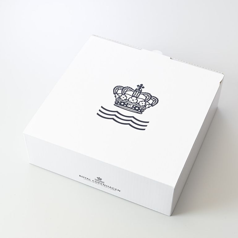 2枚セット ロイヤルコペンハーゲン ブルーフルーテッド プレイン 深皿