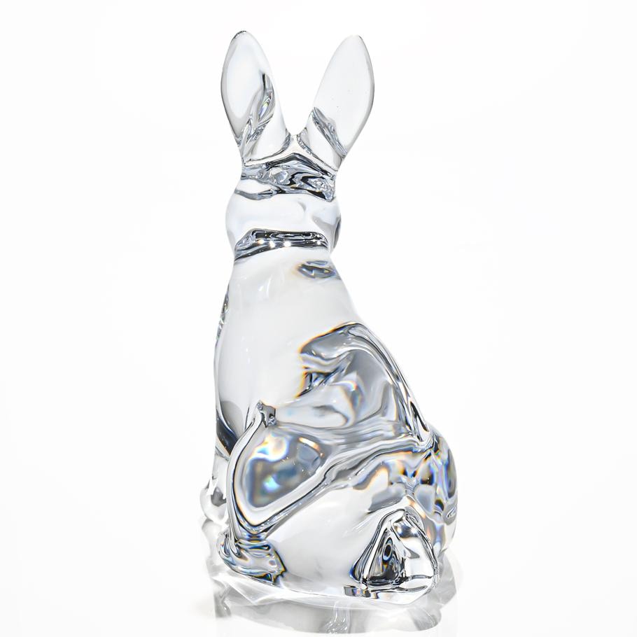 バカラ 名入れ対応 Baccarat クリスタルフィギュア 2022年新作 干支 兎 うさぎ クリア 2815125 【熨斗対応】 インテリア オブジェ 置物 洋食器 <br>【スペシャルラッピング660円(別売り)】