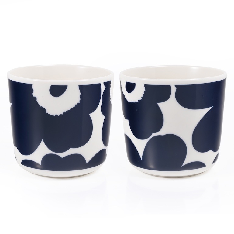 マリメッコ　パッカネンラテマグセット 名入れ可有料】マリメッコ marimekko ラテマグ ペア 2個セット UNIKKO