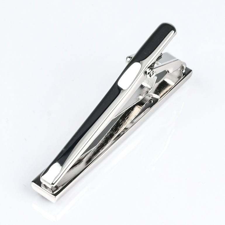 モンアート MONART ネクタイピン メンズ タイピン タイバー タイクリップ シルバー ブルー TC/SW1 C Made in Italy 名入れ可有料 正規代理店