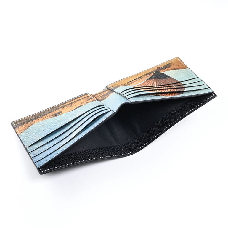 ポールスミス Paul Smith 二つ折り財布 2024SS 小銭入れ無し バルーン BALLOON メンズ ブラック 4832 MBALLO 79 英国 Made in ITALY ウォレット 折財布 箔押し名入れ可(工賃別売り) 【スペシャルラッピング660円(別売り)】