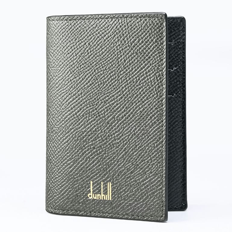【名入れ可有料】ダンヒル dunhill カードケース 名刺入れ カドガン メンズ オリーブグレー DU24R2470AP345 英国 <br>【スペシャルラッピング660円(別売り)】