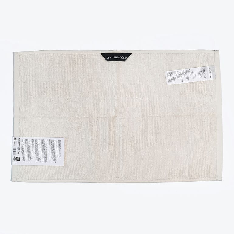 【刺しゅう名入れ可有料】マリメッコ marimekko ゲストタオル 50×32cm フェイスタオル Unikko ウニッコ ソリッド VIERASPYYHE オフホワイト 73893 073893 100 北欧雑貨 北欧デザイン ネコポス限定 送料無料<br>【スペシャルラッピング660円(別売り)】