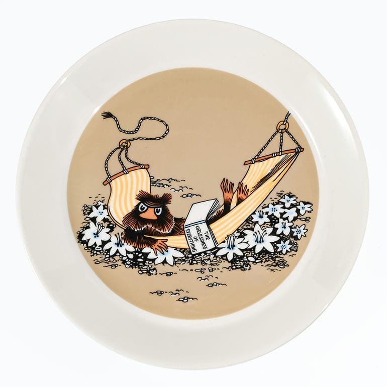 アラビア ARABIA プレート 19cm クラシック ムーミンシリーズ じゃこうねずみ 1069395 洋食器 北欧 雑貨 キッチン フィンランド 陶器<br>【スペシャルラッピング660円(別売り)】