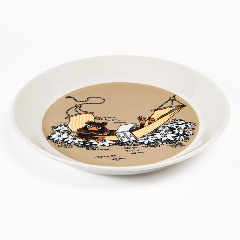 アラビア ARABIA プレート 19cm クラシック ムーミンシリーズ じゃこうねずみ 1069395 洋食器 北欧 雑貨 キッチン フィンランド 陶器<br>【スペシャルラッピング660円(別売り)】