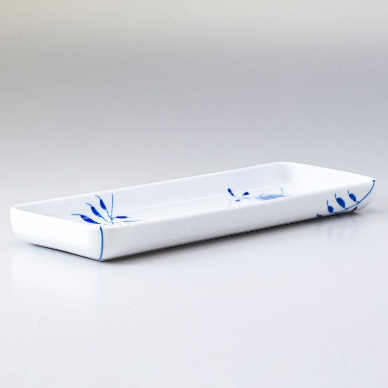 2個セット ロイヤルコペンハーゲン ブルーフルーテッド メガ トレイ スクエアプレート 36cm×12cm 2381378 1017345 北欧食器 洋食器 ROYAL COPENHAGEN【スペシャルラッピング660円(別売り)】