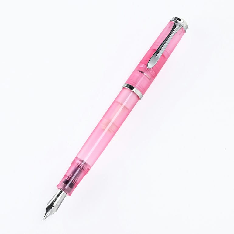 【名入れ可有料】 ペリカン Pelikan 万年筆 クラシック ローズクオーツ Classic Rose Quartz M205 レディース ピンク 特別生産品 高級筆記具 インク特典有 名入れギフト 万年筆 文房具【スペシャルラッピング660円(別売り)】