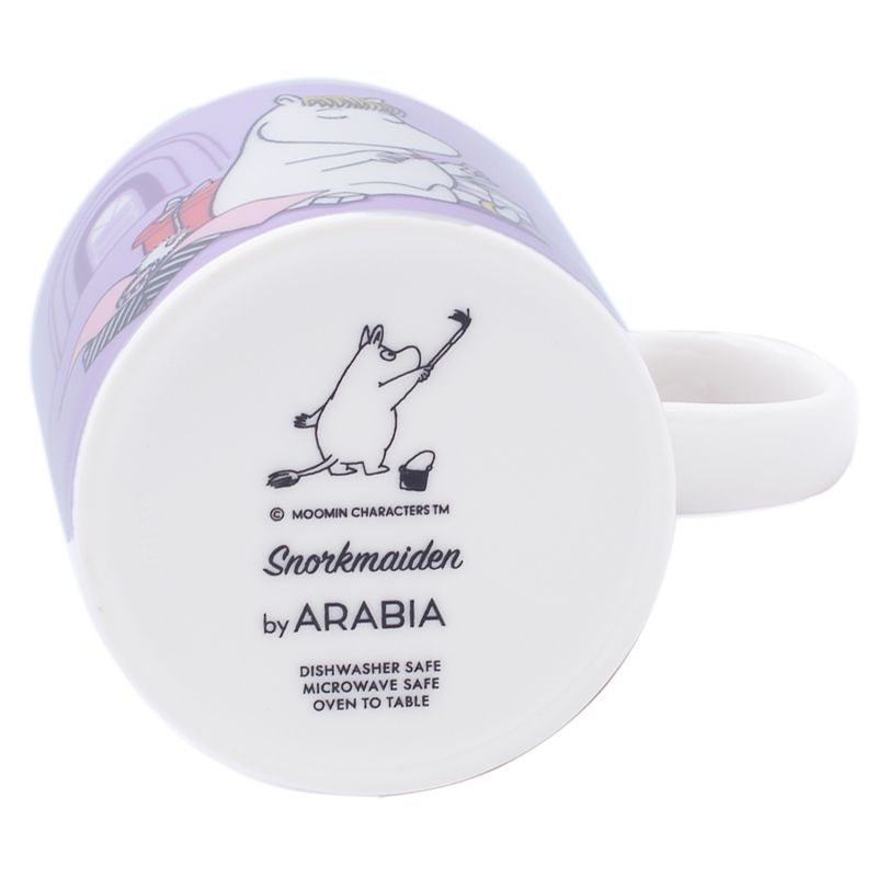 アラビア ARABIA マグカップ 300ml ムーミンコレクション スノークのおじょうさん ライラック 1052343 北欧食器 洋食器 名入れ可有料【スペシャルラッピング660円(別売り)】