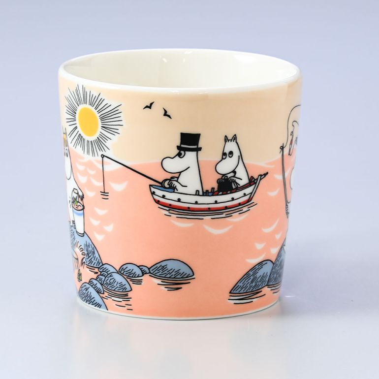 アラビア ARABIA 2022年夏限定 マグカップ&プレート セット 300ml サマーフィッシング ムーミンコレクション フィッシング 1062219 1062220 北欧食器 洋食器【スペシャルラッピング1100円(別売り)】