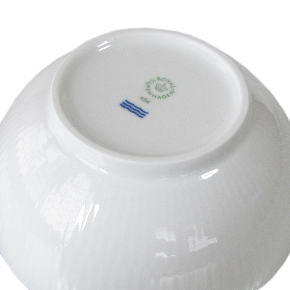 2個セット ロイヤルコペンハーゲン ホワイトフルーテッド ボウル