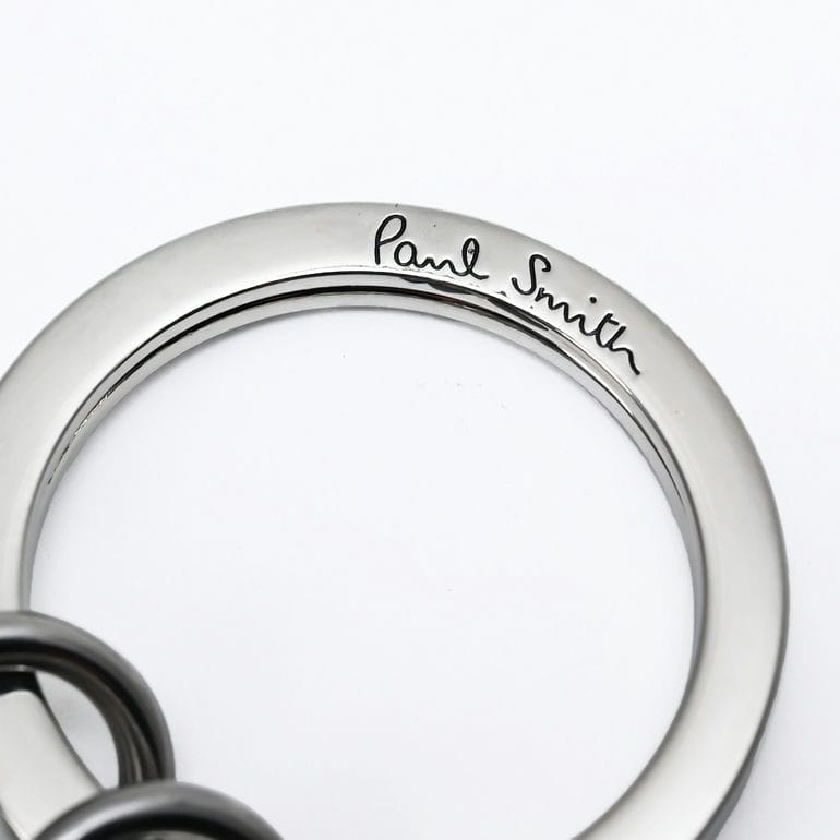 ポールスミス Paul Smith キーリング キーホルダー デビル メンズ シルバー レッド KEYR NMUDEV 25 英国 MADE IN ITALY 【スペシャルラッピング660円(別売り)】