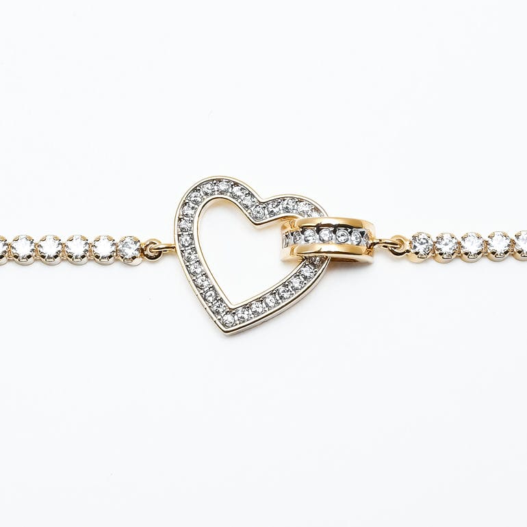 スワロフスキー SWAROVSKI ブレスレット Lovely ハート クリア