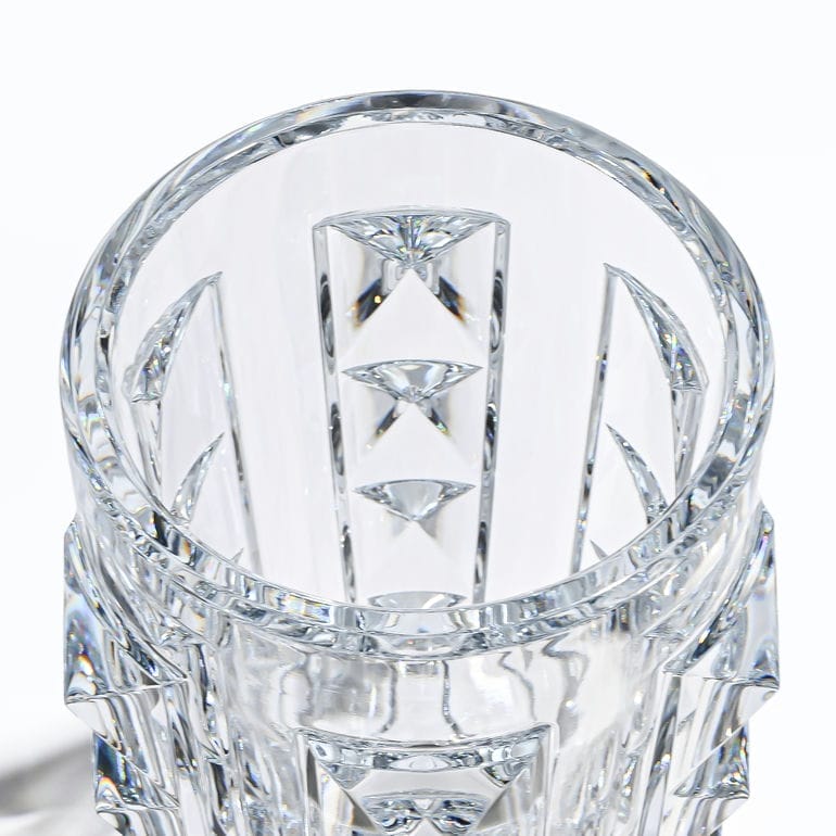 【名入れ可有料】バカラ Baccarat ベース 花瓶 ヘリテージ HERITAGE ダイヤモンド 26cm 2805067 インテリア オブジェ 置物 【熨斗対応】<br>【スペシャルラッピング660円(別売り)】