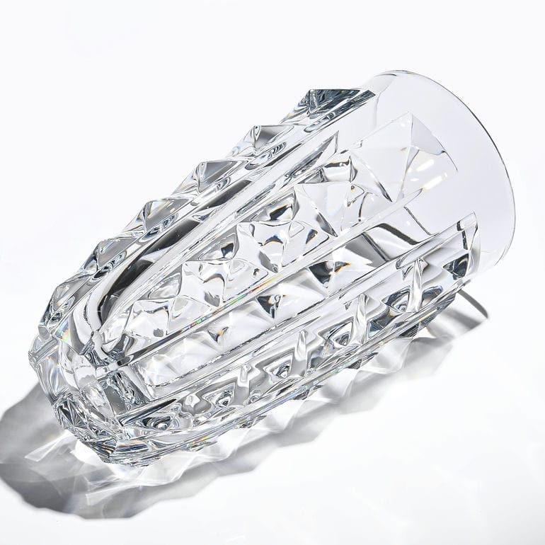 【名入れ可有料】バカラ Baccarat ベース 花瓶 ヘリテージ HERITAGE ダイヤモンド 26cm 2805067 インテリア オブジェ 置物 【熨斗対応】<br>【スペシャルラッピング660円(別売り)】