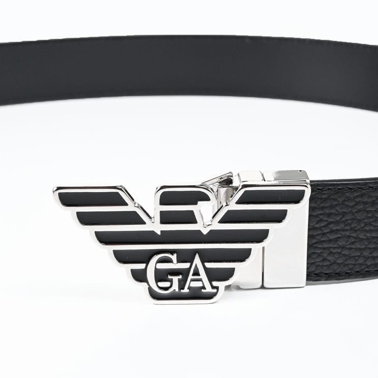 エンポリオ アルマーニ EMPORIO ARMANI ベルト 幅3.5cm イーグル