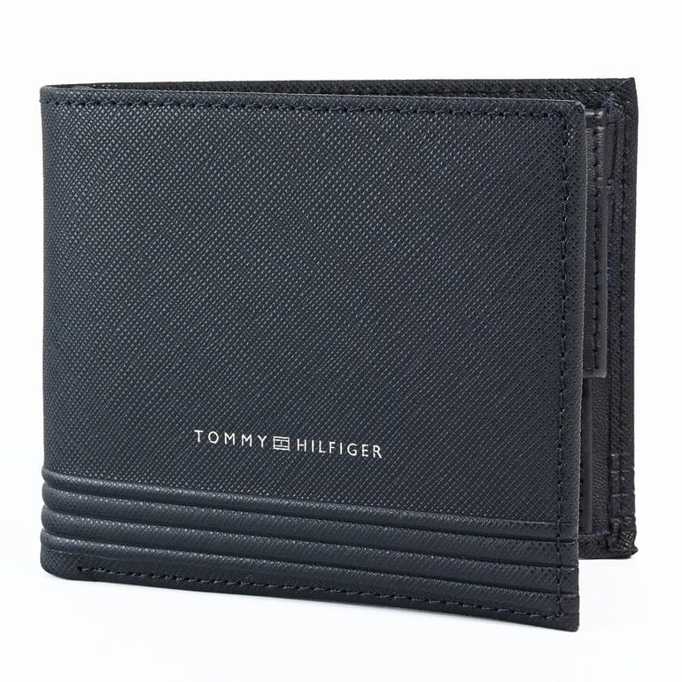 【名入れ無料】【スペシャルラッピング付き】高品質ヨーロッパ輸入モデル トミーヒルフィガー 全4種 二つ折り財布 ギフトセット 23種類から選べるスペシャルラッピング TOMMY HILFIGER メンズ 就職祝い 昇進祝い 誕生日 バレンタインデー 父の日 クリスマス