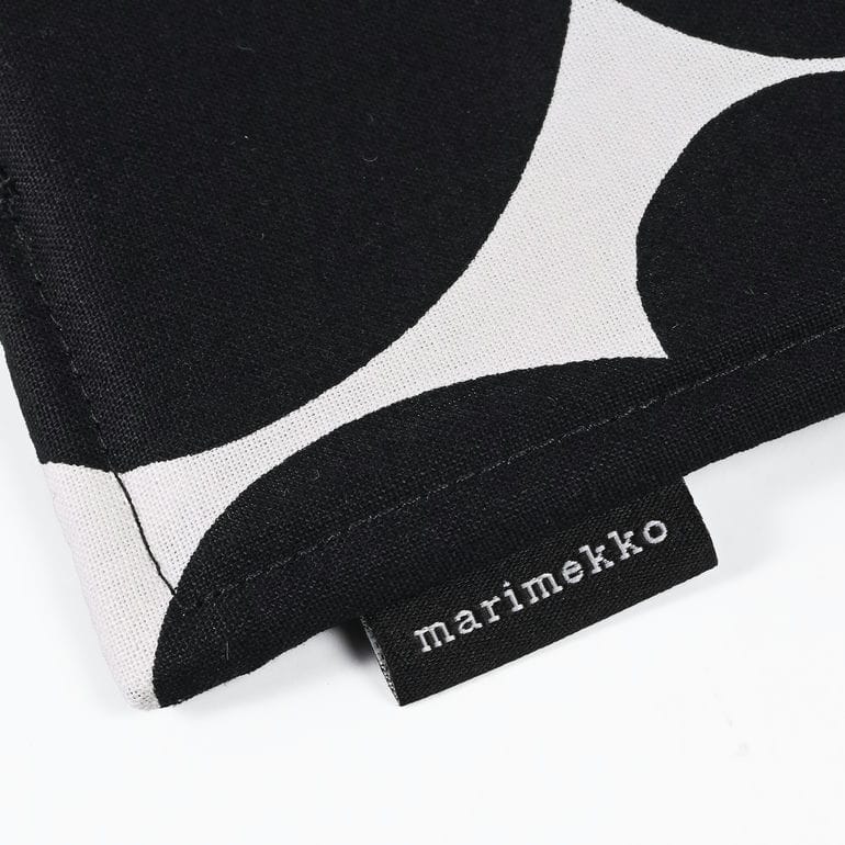 マリメッコ marimekko ポットホルダー 鍋敷き ピエニ ウニッコ ホワイト ダークグレー ベージュ 75552 075552 819 北欧雑貨 北欧デザイン ネコポス限定 送料無料
