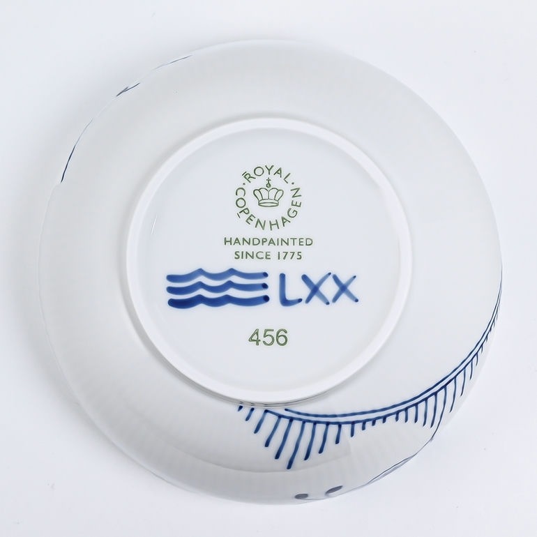 2個セット ロイヤルコペンハーゲン ブルーフルーテッド メガ 18cm