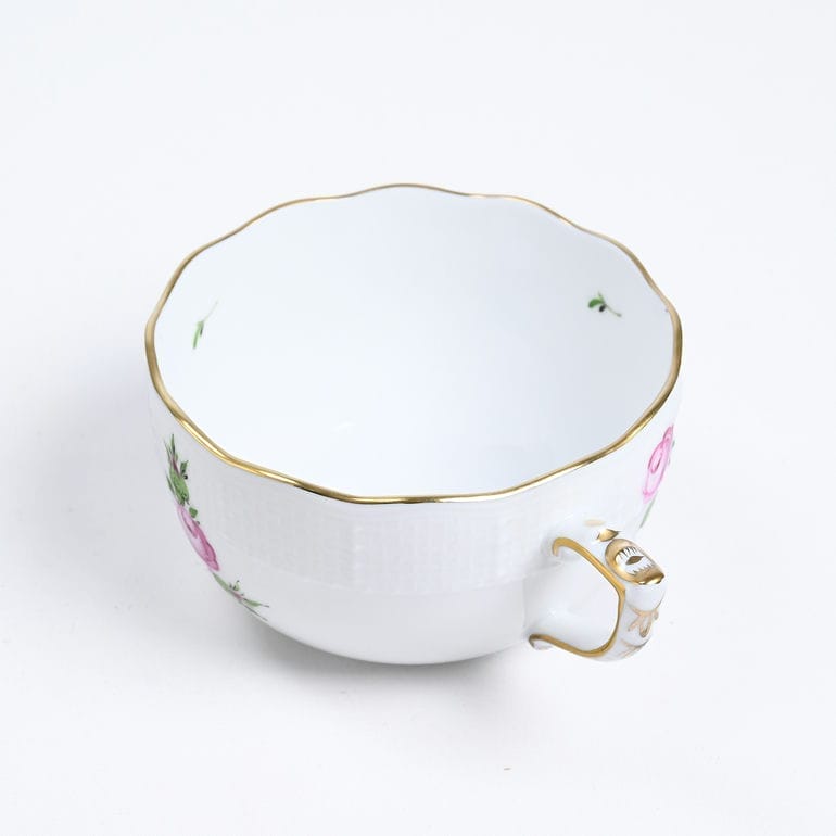 純正ボックス付き ヘレンド HEREND ティーカップ&ソーサー プティットローズ PRシリーズ 洋食器 200ml 手描き 724000 PR 00724000-PR カップアンドソーサー 【スペシャルラッピング660円(別売り)】