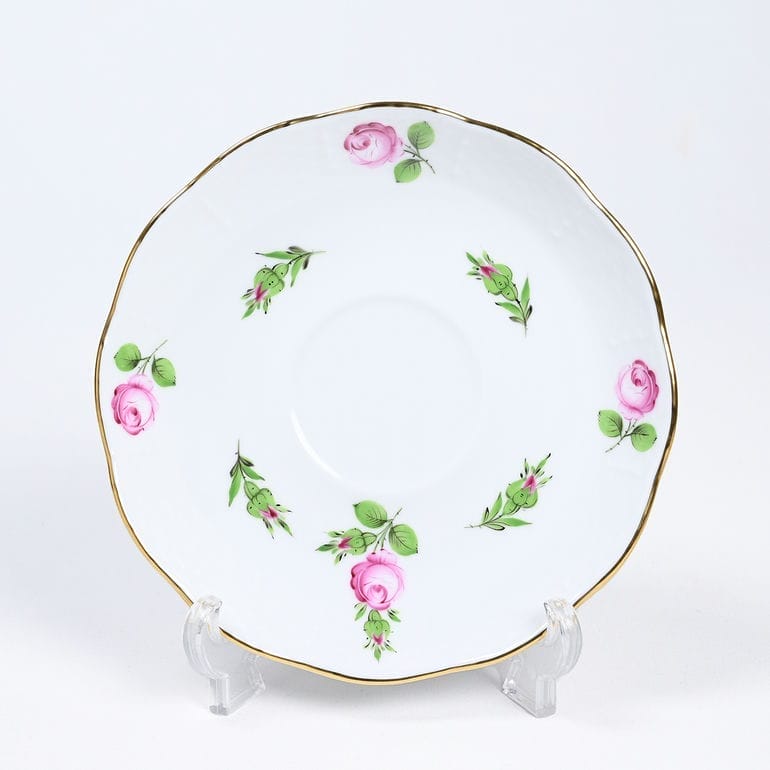 純正ボックス付き ヘレンド HEREND ティーカップ&ソーサー プティットローズ PRシリーズ 洋食器 200ml 手描き 724000 PR 00724000-PR カップアンドソーサー 【スペシャルラッピング660円(別売り)】