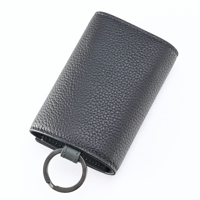 【名入れ可有料】ダンヒル dunhill キーケース 6連 バーリントン メンズ ブラック レーシンググリーン DU24F2178GN001 英国 <br>【スペシャルラッピング660円(別売り)】