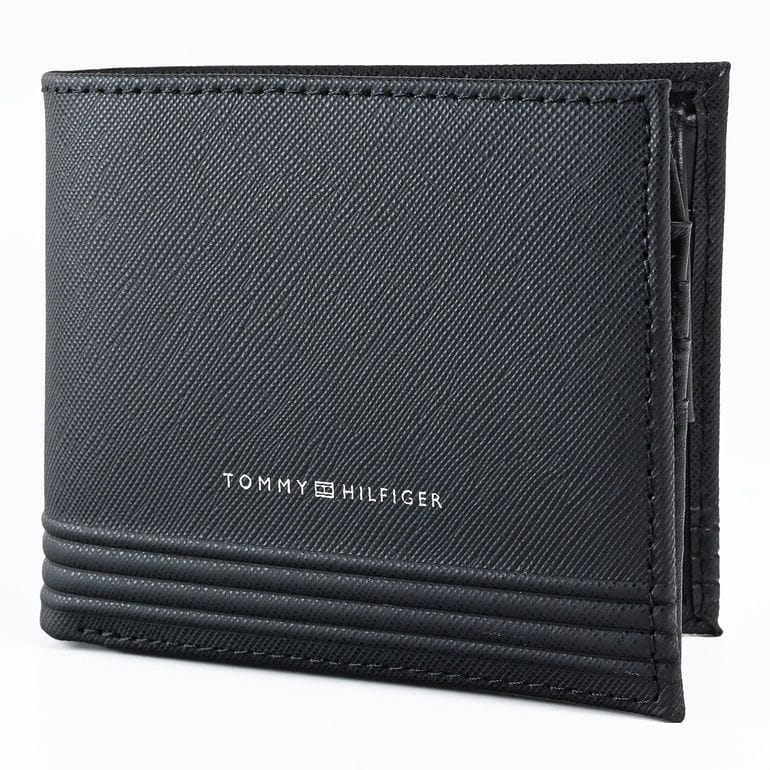 【名入れ無料】【スペシャルラッピング付き】高品質ヨーロッパ輸入モデル トミーヒルフィガー 全4種 二つ折り財布 フラップタイプ ギフトセット 23種類から選べるスペシャルラッピング TOMMY HILFIGER  メンズ 就職祝い 昇進祝い 誕生日 バレンタインデー 父の日 クリスマス