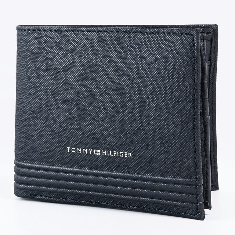 【名入れ無料】【スペシャルラッピング付き】高品質ヨーロッパ輸入モデル トミーヒルフィガー 全4種 二つ折り財布 フラップタイプ ギフトセット 23種類から選べるスペシャルラッピング TOMMY HILFIGER  メンズ 就職祝い 昇進祝い 誕生日 バレンタインデー 父の日 クリスマス