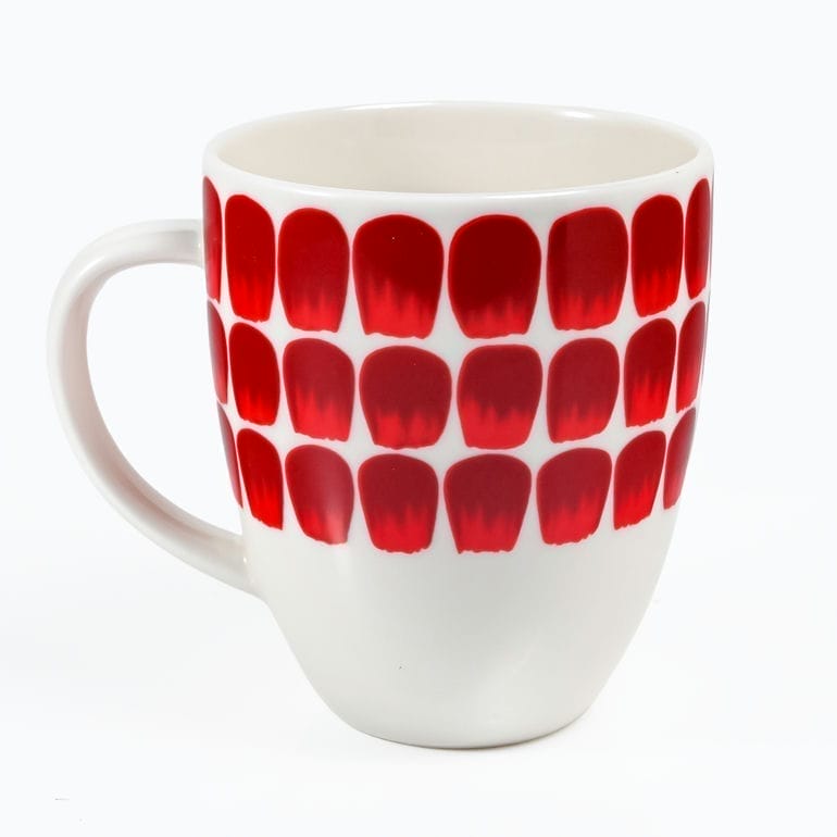 アラビア ARABIA マグカップ 340ml 24h トゥオキオ TUOKIO レッド 1055225 洋食器 北欧 雑貨 キッチン フィンランド 陶器<br>【スペシャルラッピング660円(別売り)】