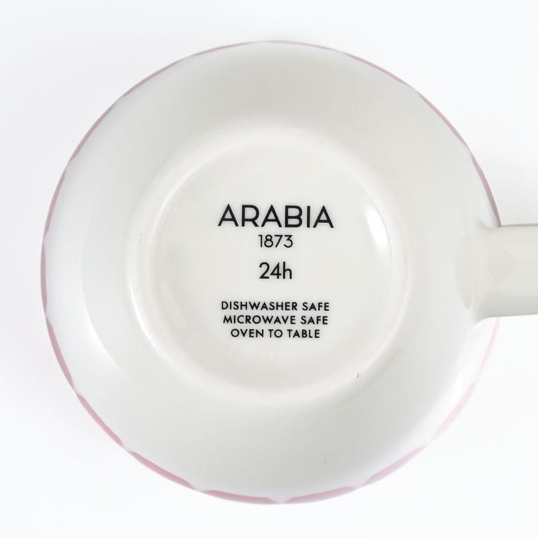 アラビア ARABIA マグカップ 340ml 24h トゥオキオ TUOKIO レッド 1055225 洋食器 北欧 雑貨 キッチン フィンランド 陶器<br>【スペシャルラッピング660円(別売り)】