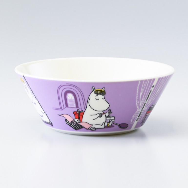 アラビア ARABIA ボウル 絵皿 深皿 ムーミンコレクション スノークのおじょうさん ライラック 1052345 北欧食器 洋食器 名入れ可有料【スペシャルラッピング660円(別売り)】