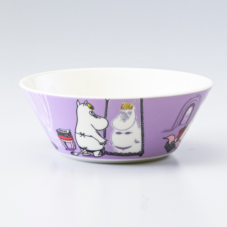 アラビア ARABIA ボウル 絵皿 深皿 ムーミンコレクション スノークのおじょうさん ライラック 1052345 北欧食器 洋食器 名入れ可有料【スペシャルラッピング660円(別売り)】