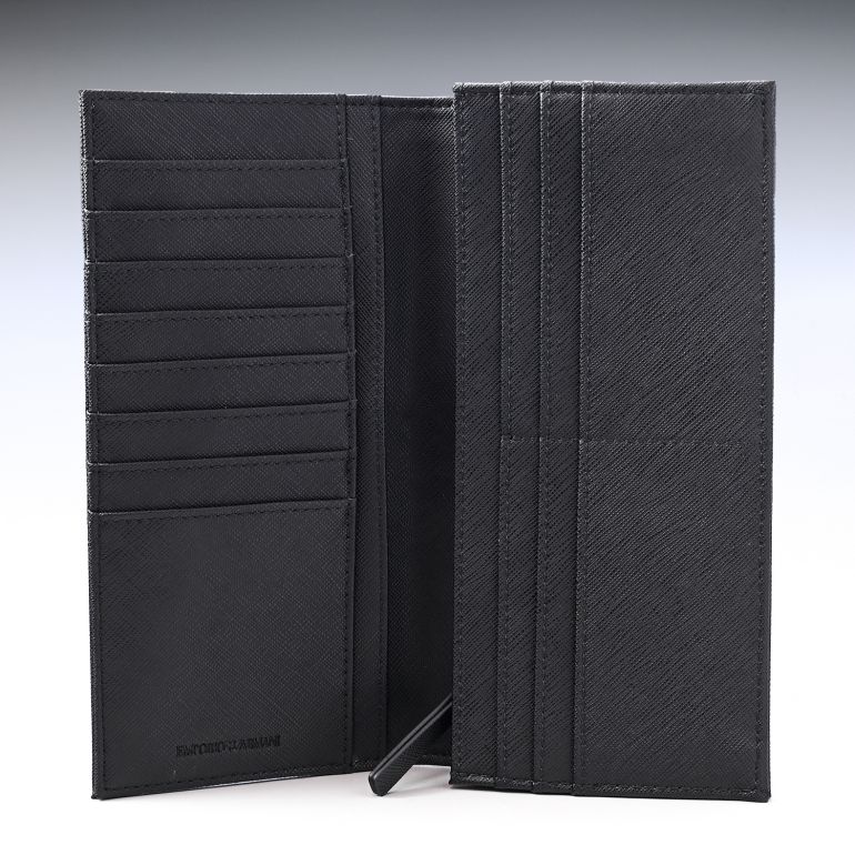 エンポリオ アルマーニ EMPORIO ARMANI 長財布 メンズ バーティカル