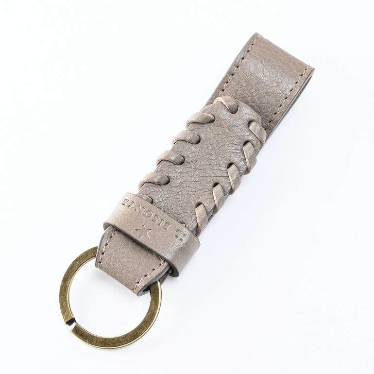 イルビゾンテ IL BISONTE キーリング キーホルダー La Fiaba ラ フィアーバ メンズ レディース トルトラ SKH149PV0001GY103B レザー【スペシャルラッピング660円(別売り)】