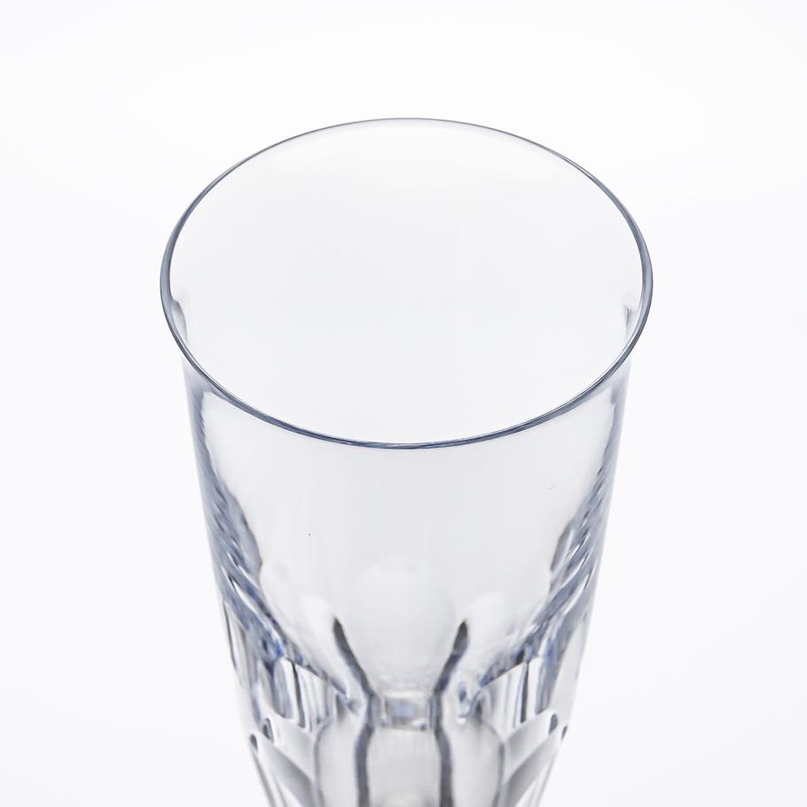 【名入れ可有料】バカラ Baccarat ギフトセット グラス シャンパンフルート ペア アルクール イヴ ブルーボタン 25cm 2811092 【熨斗対応】 洋食器 <br>【スペシャルラッピング1100円(別売り)】