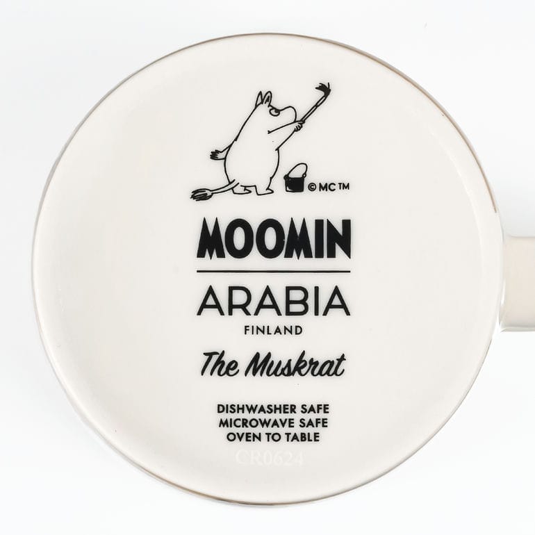 アラビア ARABIA マグカップ 300ml クラシック ムーミンシリーズ じゃこうねずみ 1069393 洋食器 北欧 雑貨 キッチン フィンランド 陶器<br>【スペシャルラッピング660円(別売り)】