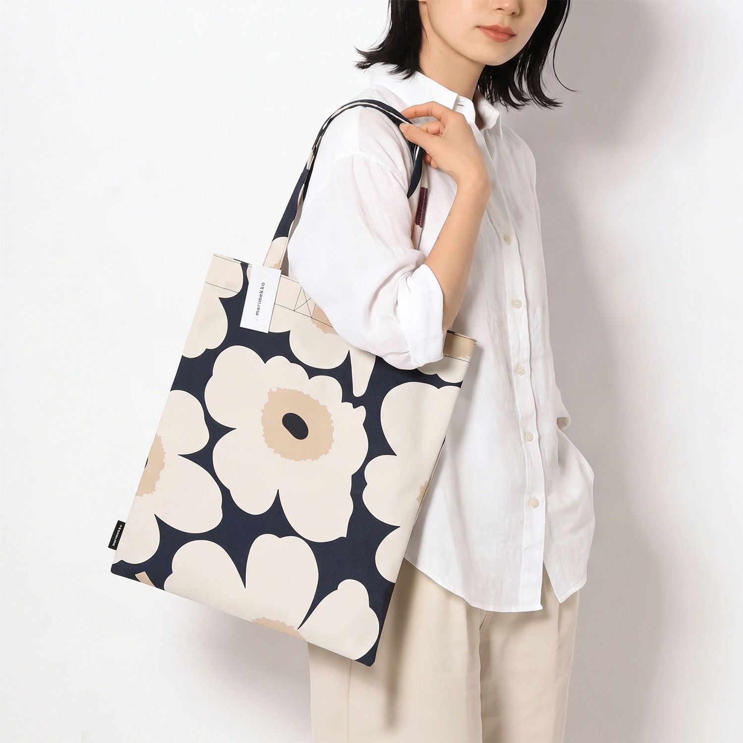 名入れ可有料】マリメッコ marimekko トートバッグ ウニッコ