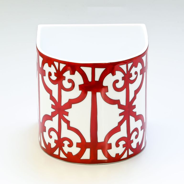 エルメス　ポーセリン　花瓶　フラワーベース エルメス ポーセリン 花瓶 フラワーベース - メルカリ