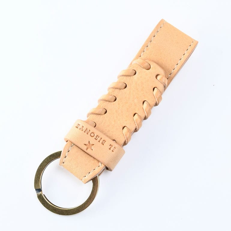 イルビゾンテ IL BISONTE キーリング キーホルダー La Fiaba ラ フィアーバ メンズ レディース ナチュラル ヌメ SKH149PV0001NA106B レザー【スペシャルラッピング660円(別売り)】