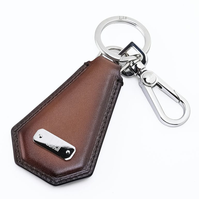 ダンヒル dunhill キーリング キーホルダー 1893 ハーネス キーフォブ デュークカーフレザー メンズ タン(ブラウン系) DU23RFY6803210 英国 <br>【スペシャルラッピング660円(別売り)】