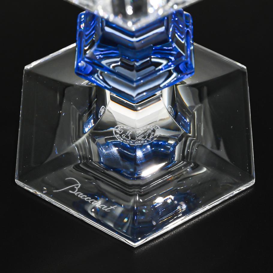 【名入れ可有料】バカラ Baccarat ギフトセット グラス ペア アルクール ブルーボタン ワイングラス HARCOURT 2811102 【熨斗対応】 洋食器 <br>【スペシャルラッピング660円(別売り)】